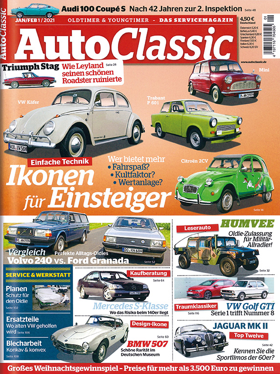 AutoClassic im Lesezirkel mieten statt kaufen